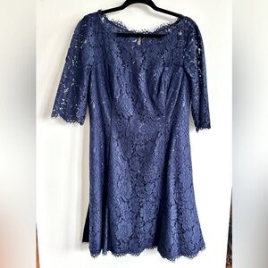 Eliza J Lace Tulip Dress Size 14